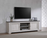 Leighton - 71" TV Stand - White by Crown Mark | Bel Furniture