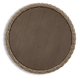 Danson - Beige - Round End Table by Signature Design by Ashley® | Bel Furniture