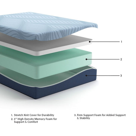 Peak 2.0 12 Memory Foam - Mattress - view 10