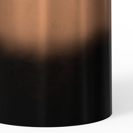 Curtis - Ombre Metal Cylinder Accent Table - view 13
