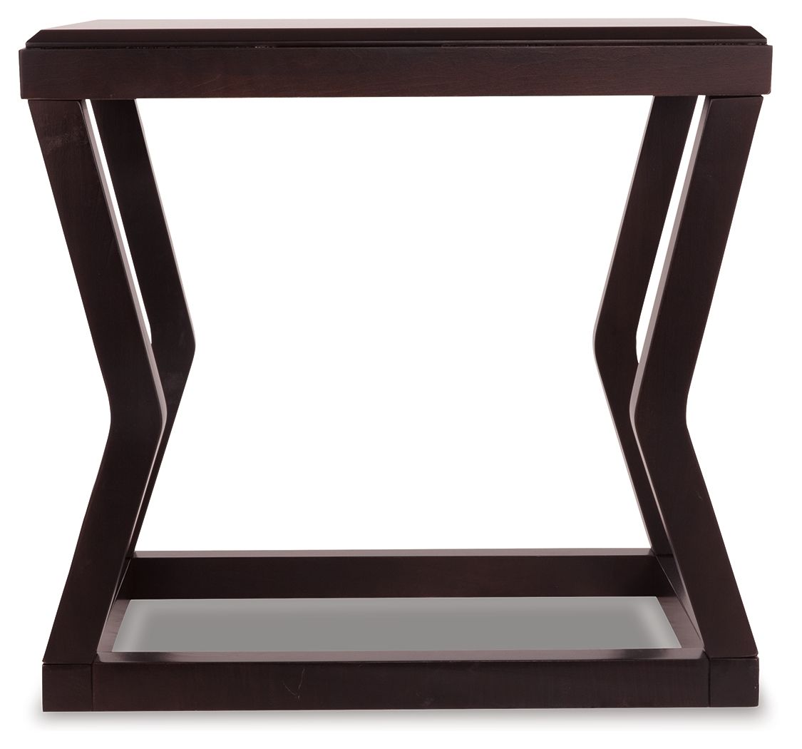 Kelton - Espresso - Rectangular End Table