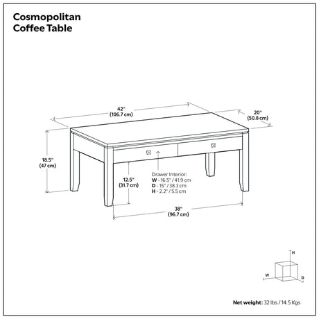 Cosmopolitan - Multipurpose Table - view 8