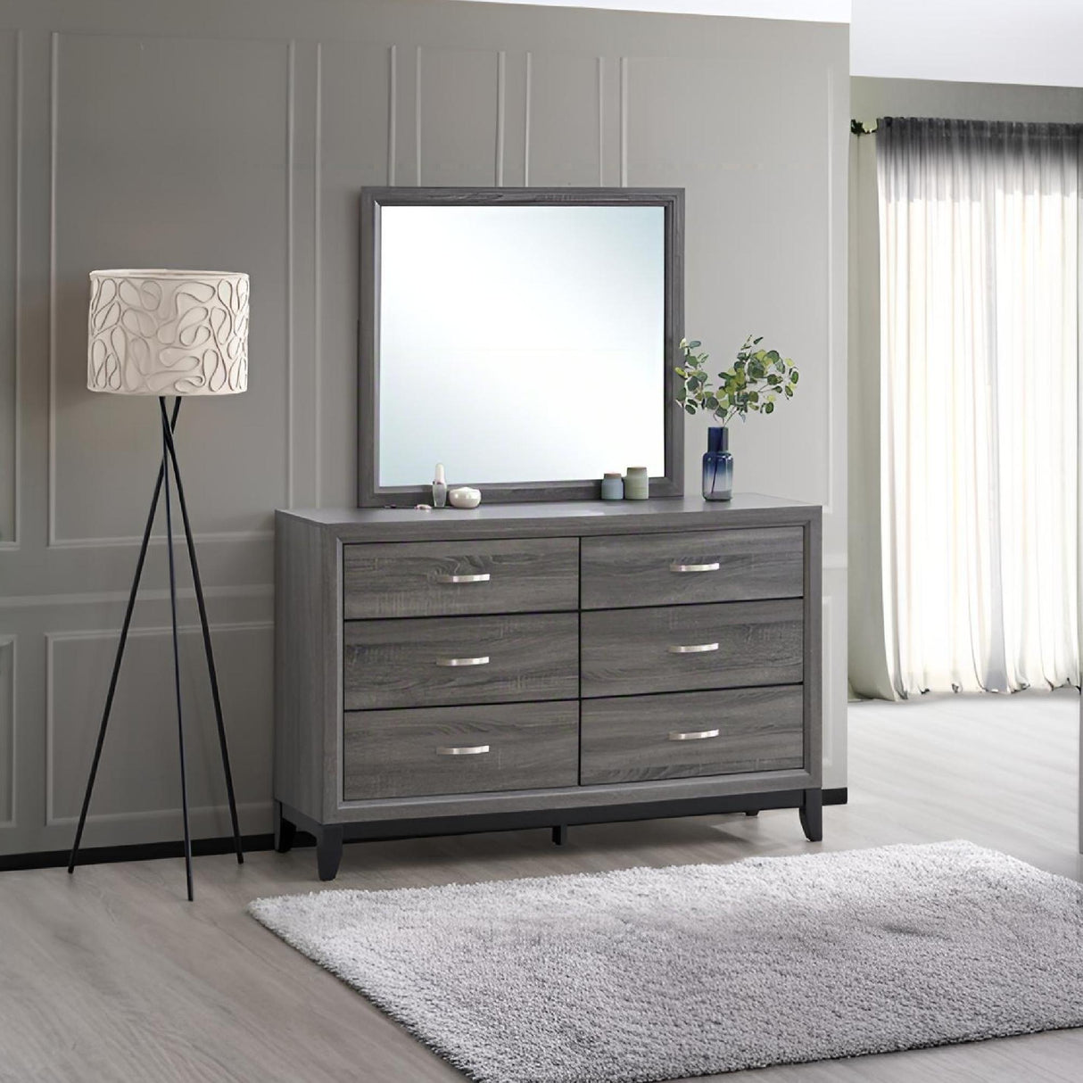 Glasgow - Dresser With 6 Drawers