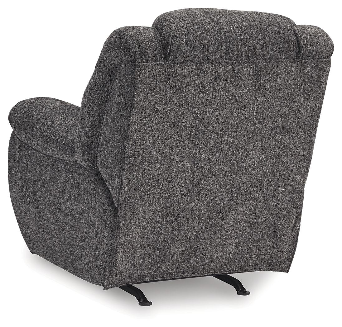 Foreside - Charcoal - Rocker Recliner by Signature Design by Ashley® | Bel Furniture