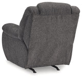 Foreside - Charcoal - Rocker Recliner by Signature Design by Ashley® | Bel Furniture