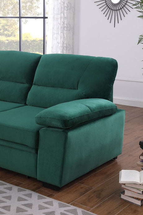 Kipling - Reversible Sleeper Sectional Sofa Chaise by Lilola Home | Bel Furniture