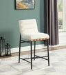 Lahni - 17" Boucle Fabric Counter Height Chair by Lilola Home | Bel Furniture