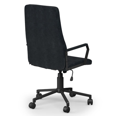 Foley - Swivel Office Chair - Distressed Blue - view 5