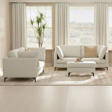 Ava - Mid Century Sofa With Ottoman Set