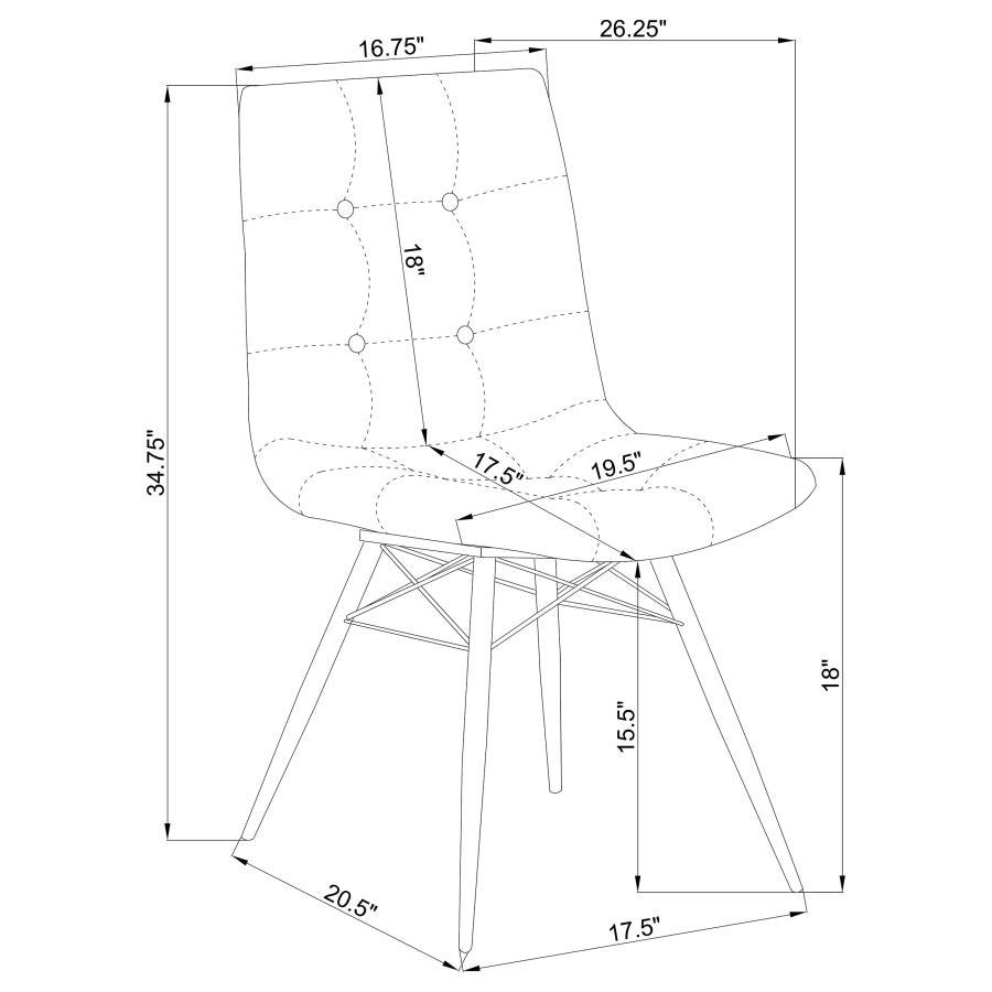 Aiken - Upholstered Dining Side Chair (Set of 4)