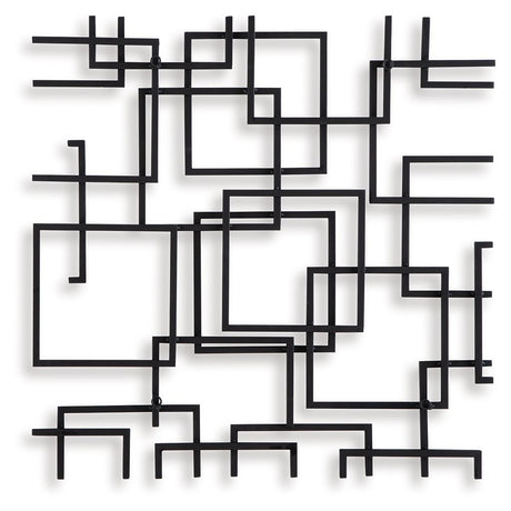 Aadanton - Black - Wall Decor by Signature Design by Ashley® | Bel Furniture