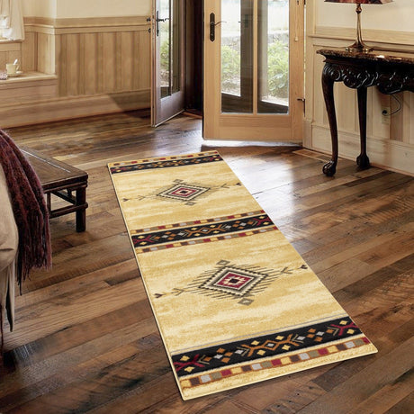 Tribes - GC_YLS4001 Southwest Area Rug by Icona Home Decor | Bel Furniture