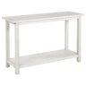 Payne - Wood Entryway Sofa Console Table White by Coaster Fine Furniture | Bel Furniture