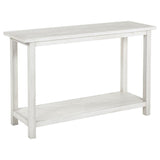 Payne - Wood Entryway Sofa Console Table White by Coaster Fine Furniture | Bel Furniture