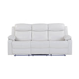Blanche - Reclining Sofa With LED Lights