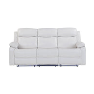 Blanche - Reclining Sofa With LED Lights