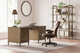 Roanhowe - Brown - Home Office Desk by Signature Design by Ashley® | Bel Furniture