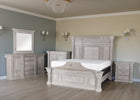 6-Piece Gray Panel Bedroom Set - Queen