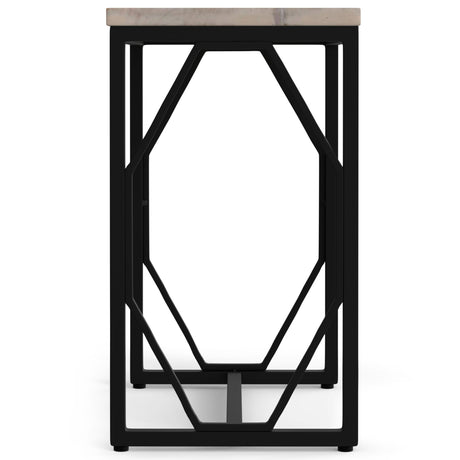 Selma - Handcrafted Metal And Wood Accent Table - view 18