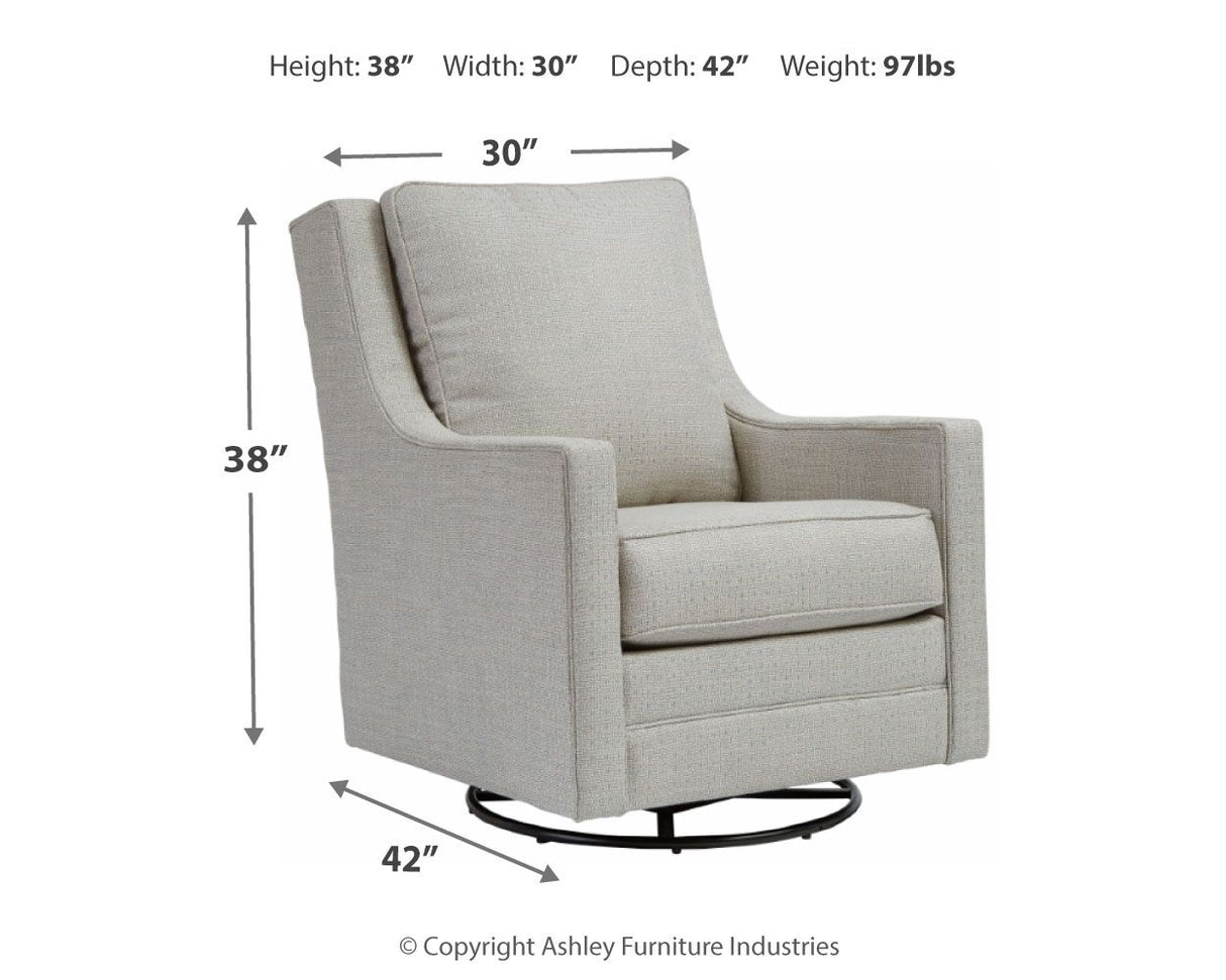 Kambria - Swivel Glider Accent Chair by Signature Design by Ashley® | Bel Furniture