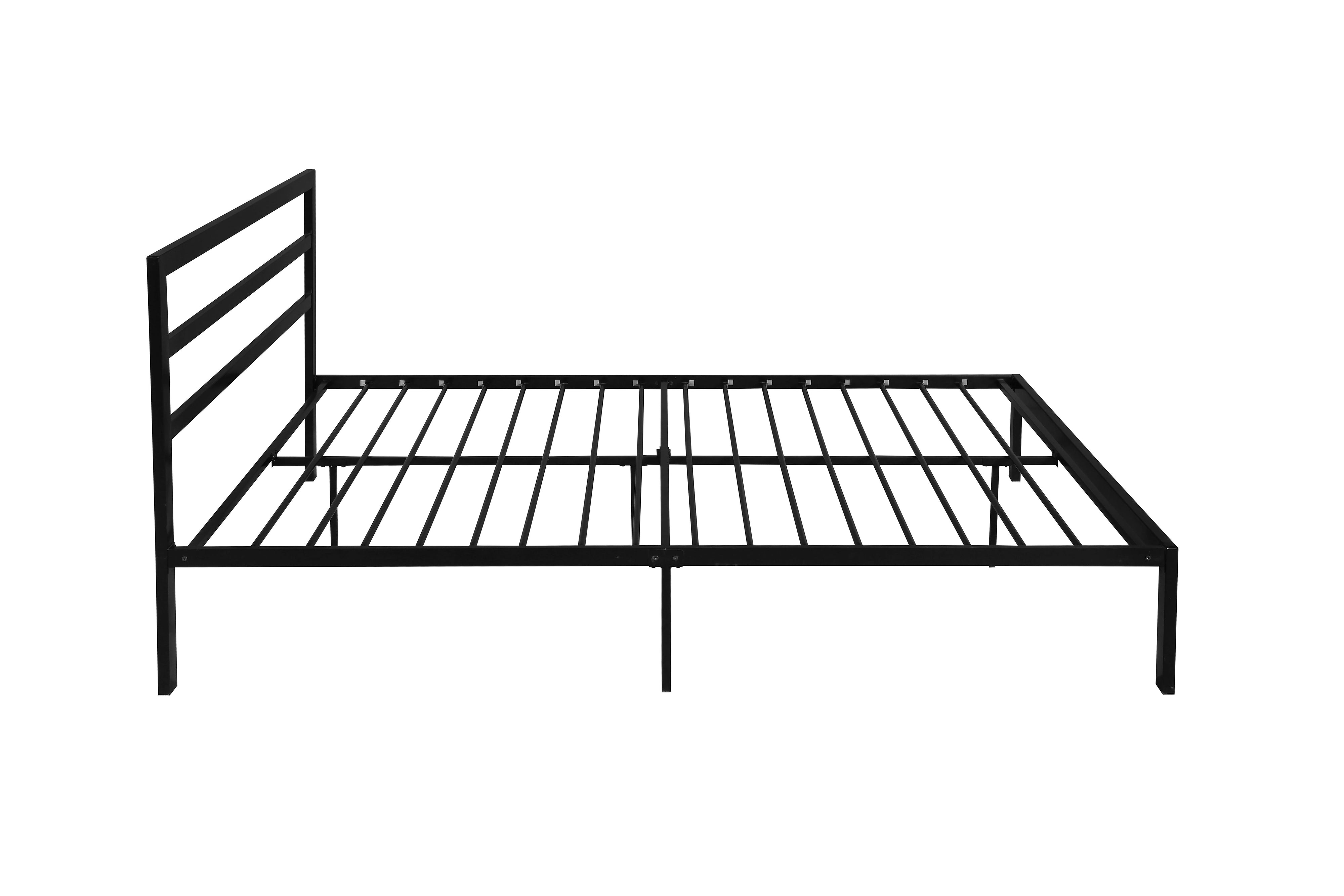 Metal Bed Frame With Headboard