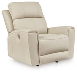 Dahlmoore - Almond - Power Rocker Recliner by Signature Design by Ashley® | Bel Furniture