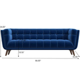 Addison - Mid-Century Modern Design Tufted Sofa