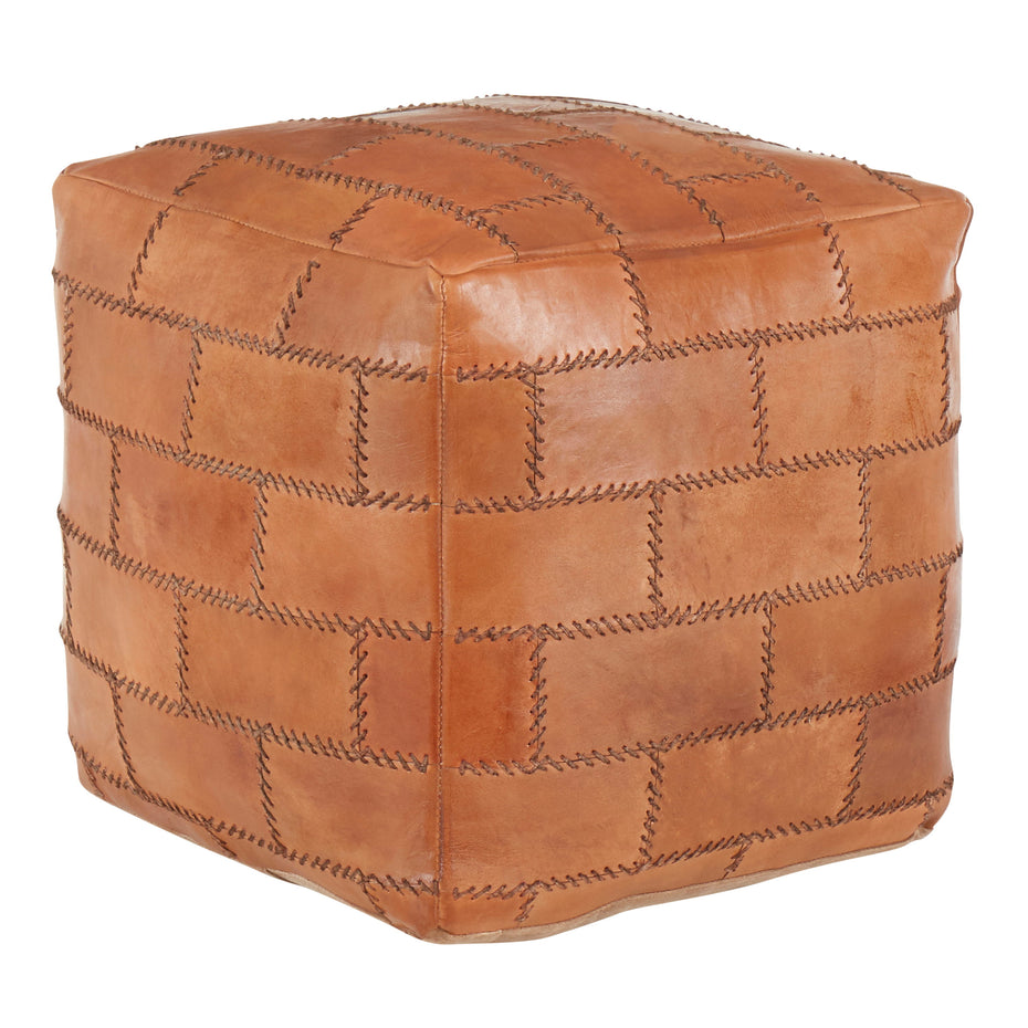 Cobbler - Industrial Pouf - Brown