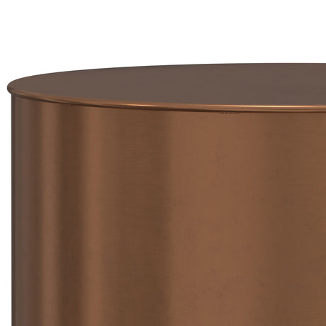 Curtis - Ombre Metal Cylinder Accent Table - view 14