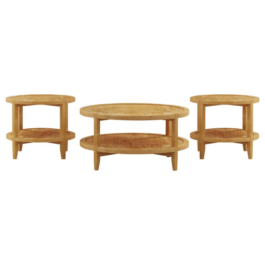 Camillo - Round Coffee And End Table Set by Coaster Fine Furniture | Bel Furniture