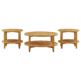 Camillo - Round Coffee And End Table Set by Coaster Fine Furniture | Bel Furniture