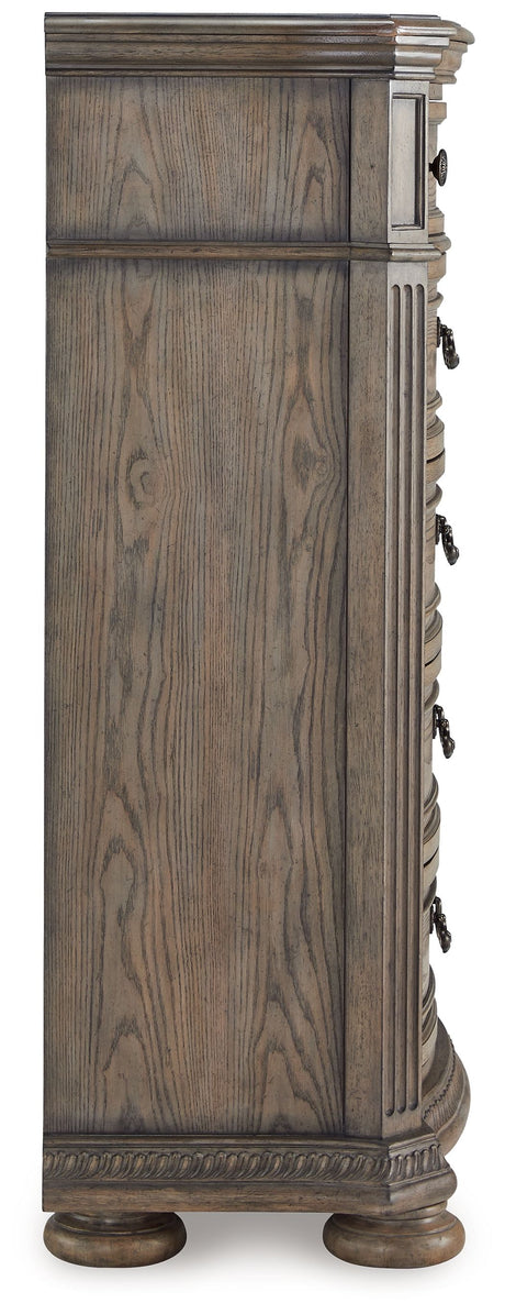Ardenfield - Light Brown - Five Drawer Chest by Signature Design by Ashley® | Bel Furniture