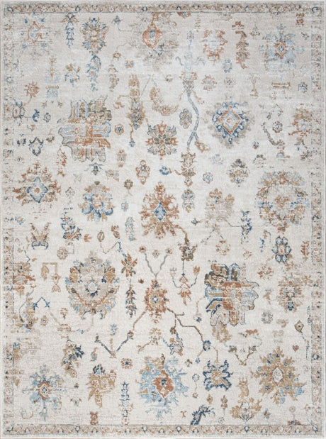 Noble - GC_GEN7007 Area Rug White by Icona Home Decor | Bel Furniture