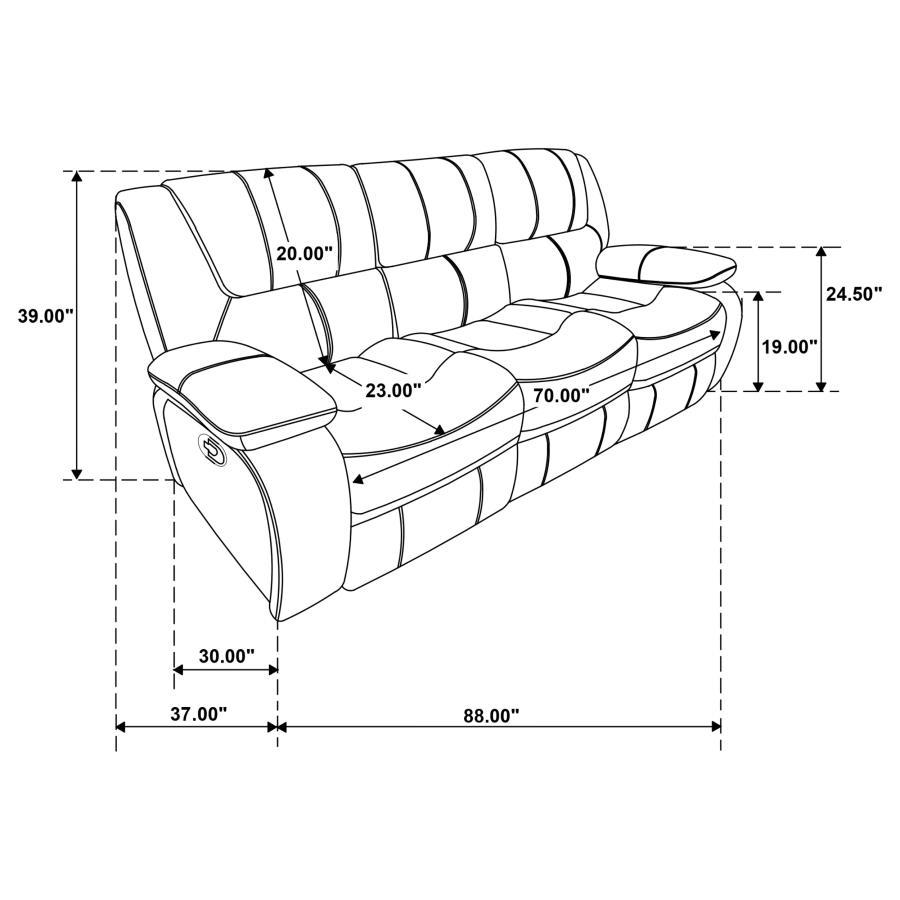 Camila - Reclining Living Room Set