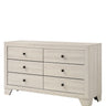Atticus - Dresser, Mirror White Dressers by Crown Mark | Bel Furniture