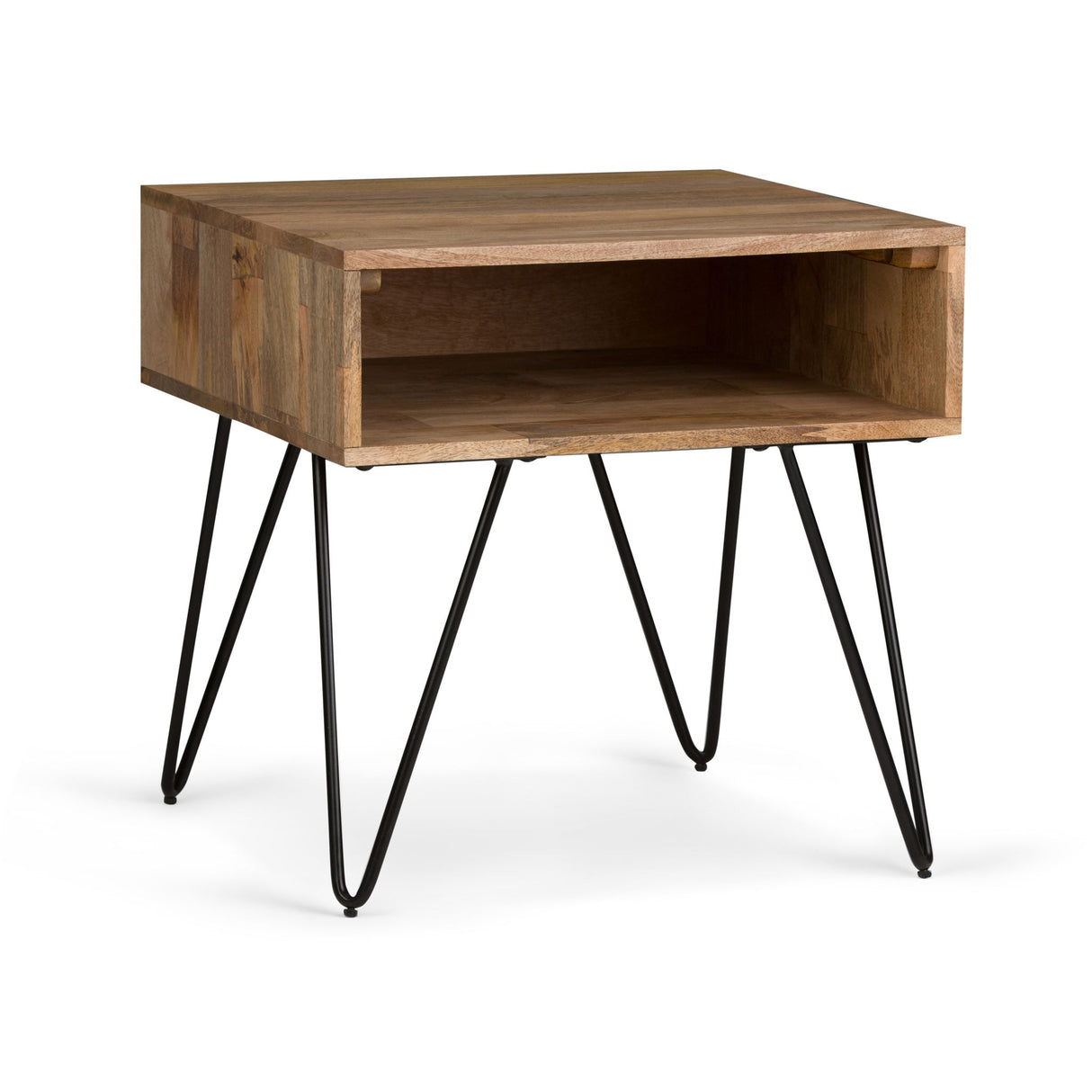 Hunter - End Table - Natural by Simpli-Home | Bel Furniture