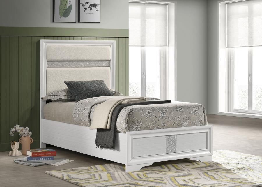 Miranda - Upholstered Panel Bed by Coaster Fine Furniture | Bel Furniture