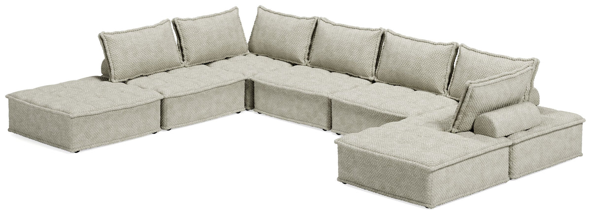Bales - Sectional Light Brown 7 Pc. Modular Seating by Signature Design by Ashley® | Bel Furniture