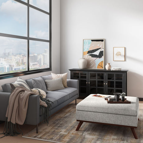Owen - Multifunctional Square Coffee Table Storage Ottoman - view 67