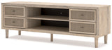 Cielden - Two-tone - Extra Large TV Stand by Signature Design by Ashley® | Bel Furniture