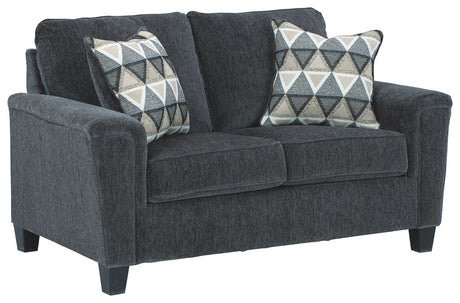 Abinger - Loveseat Dark Gray by Signature Design by Ashley® | Bel Furniture
