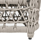 Everly - Frame Barrel Deep Seating Patio Arm Chair Axroma Olefin - Oat Beige by Jennifer Taylor Home | Bel Furniture