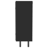 Dalia - 2 Door Accent Storage Cabinet With Shelving - Black by Coaster Fine Furniture | Bel Furniture