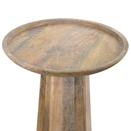 Dayton - Wooden Accent Table - Natural by Simpli-Home | Bel Furniture