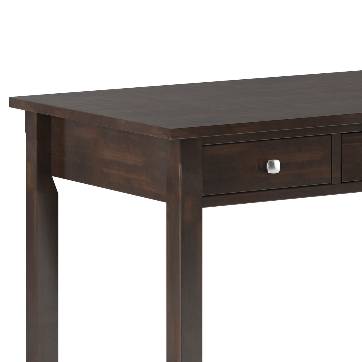 Avalon - Large Desk - Tobacco Brown by Simpli-Home | Bel Furniture