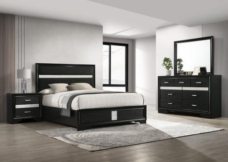Miranda - Panel Bedroom Set - Black Black by Coaster Fine Furniture | Bel Furniture