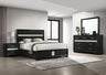 Miranda - Panel Bedroom Set - Black Black by Coaster Fine Furniture | Bel Furniture
