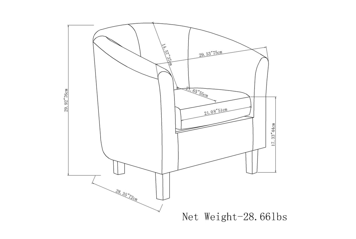 Austin - Transitional Tub Chair