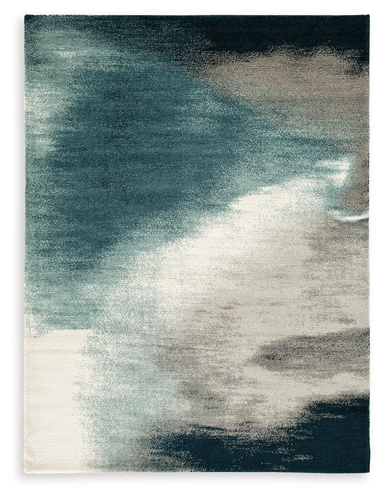 Brentward - Rug Blue by Signature Design by Ashley® | Bel Furniture