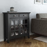 Acadian - Handcrafted Entryway Storage Cabinet by Simpli-Home | Bel Furniture